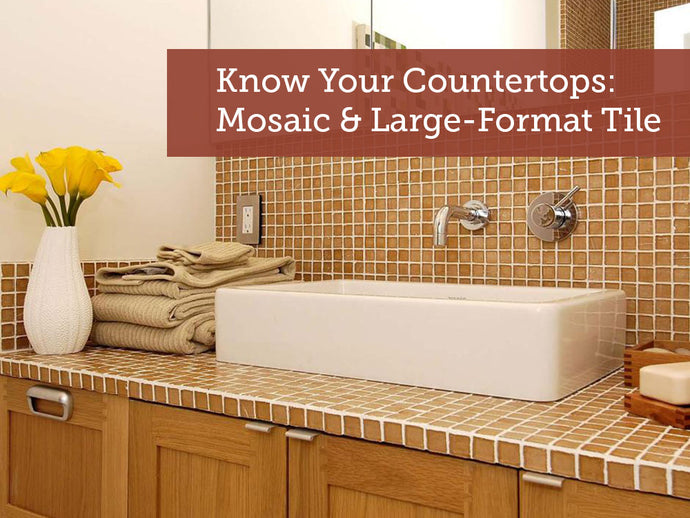 Tile Countertops for Bathrooms and Kitchens