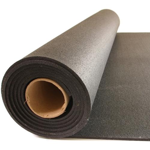 Rubber Sports Flooring - Black - Roll