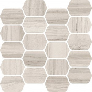 Interceramic Tile - Burano - Bianco Valetta - Victorian Mosaic