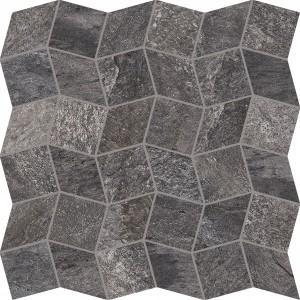 Interceramic Tile - Quartzite - Iron - Polygon Mosaic